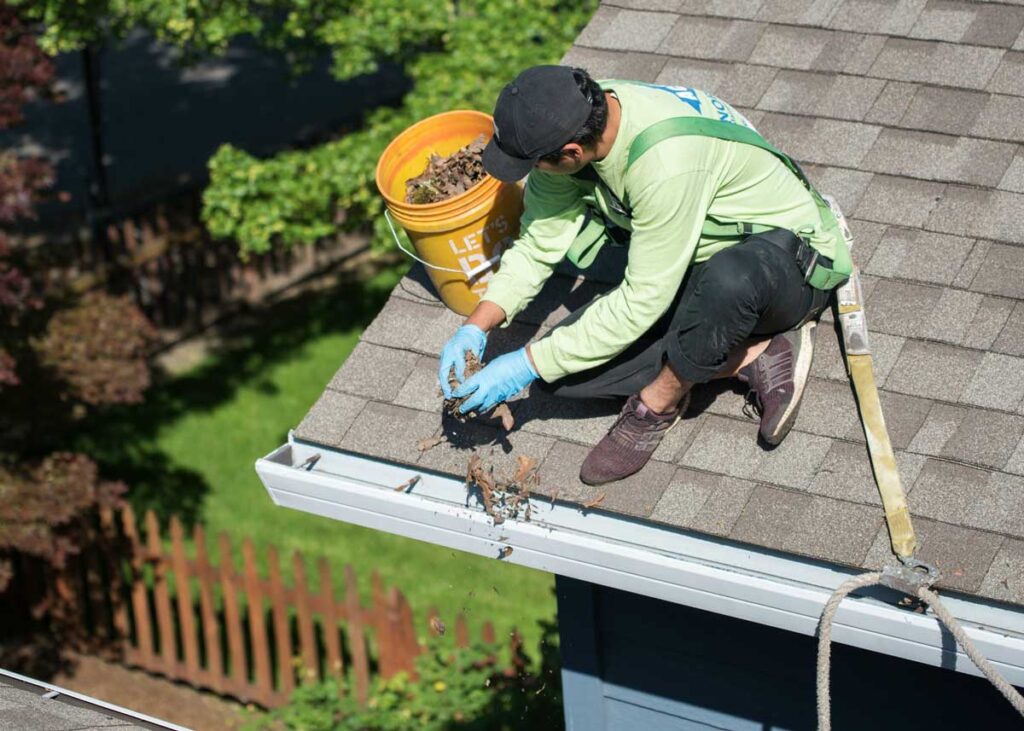 Gutter Cleaning Service in Airdrie, AB