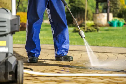 power washing